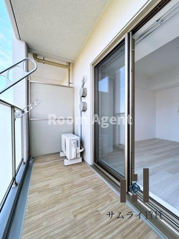 エスリード新栄グランラグジェのバルコニー