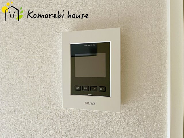 北本市中丸　12期　新築一戸建て　グレース　02の防犯設備|来客時も画面で確認できる安心のTVモニターフォン。録画機能も付いているの安心。忙しい毎日をしっかりサポートします。