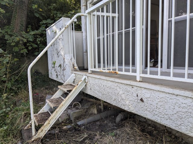 中古マンション　片岡町のバルコニー