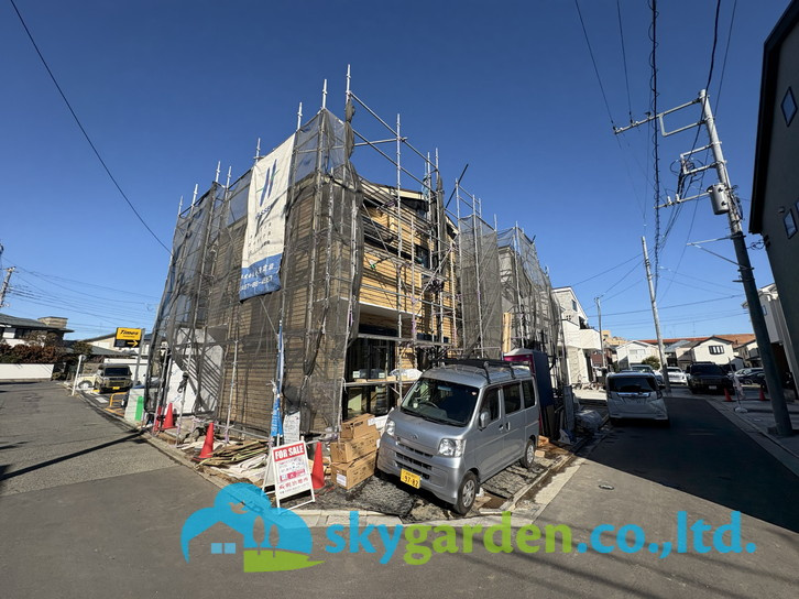 茅ヶ崎市浜須賀　新築戸建　全9棟1号棟の外観