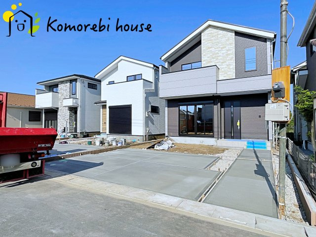 北本市中丸　12期　新築一戸建て　グレース　03の駐車場|10/30　撮影済み