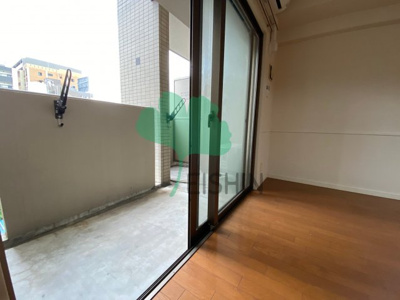 【バルコニー】 | シャローム天神北(犬猫飼育可能のペット可マンションです！) | 日当たりの良いバルコニーです！