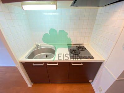 【キッチン】 | シャローム天神北(犬猫飼育可能のペット可マンションです！) | シンプルな清潔感のあるキッチンです！