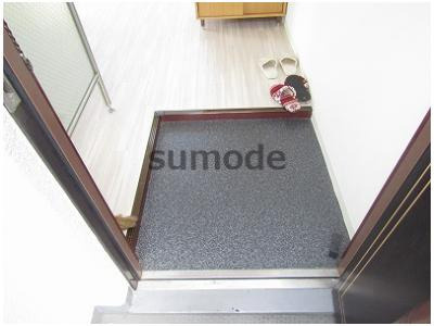 ベルコーポの玄関