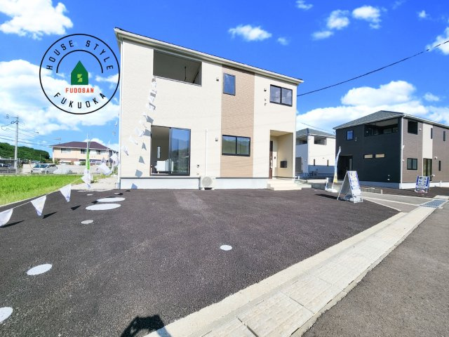 糟屋郡宇美町宇美東1丁目第2-5棟（1号棟）の外観|デザイン性のある外観です。