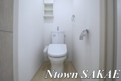 【トイレ】 | パークステージ名駅西 | 落ち着いた色調のトイレです