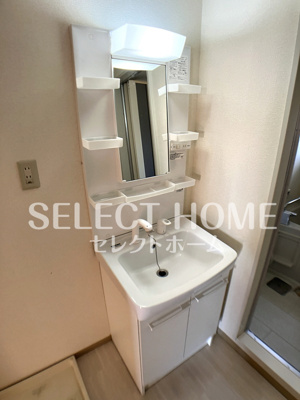 【独立洗面台】 | セジュール若松Ⅱ | 独立洗面化粧台付き