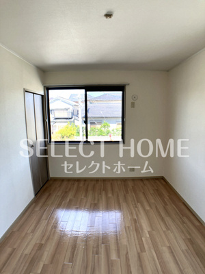 【寝室】 | セジュール若松Ⅱ | 使い勝手のいい寝室です