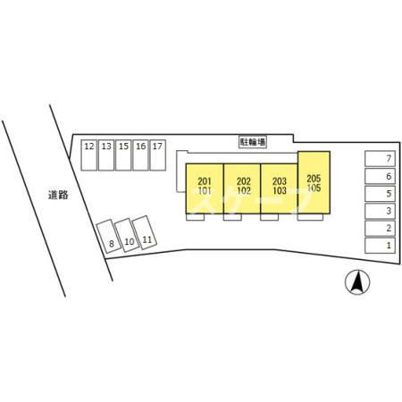 ｎａｇｏｍｉの区画図|高崎、前橋エリアのお部屋探しはエンドスケープまで！お客様の理想お聞かせ下さい♪