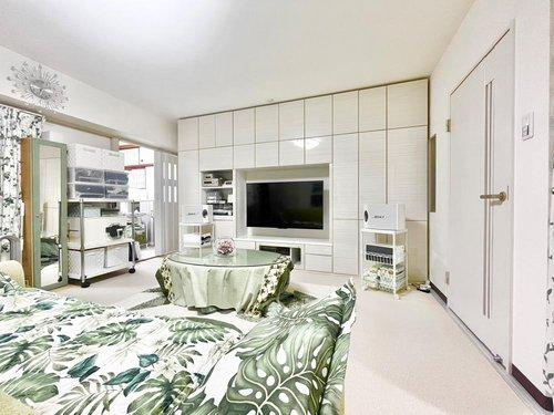 ネオハイツ新大阪の居間・リビング|室内（2024年10月）撮影