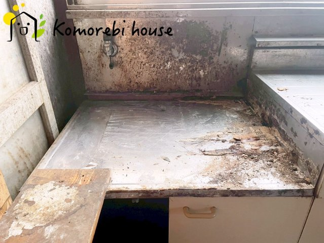 川島町大字中山　中古一戸建てのキッチン|コンロ置場です