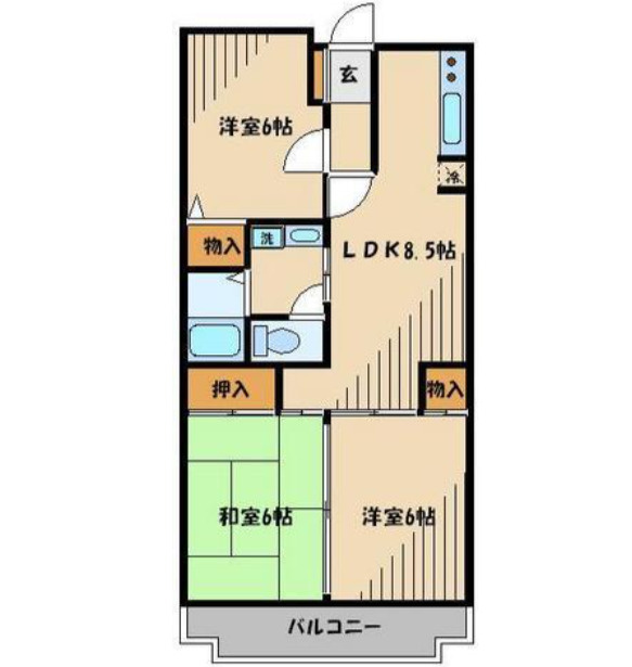 コート浦和の間取り