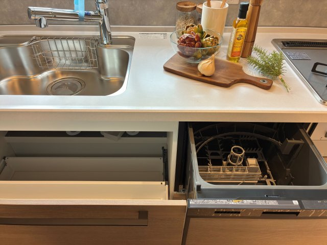 鷺沼スタードエリングのキッチン|食器洗乾燥機