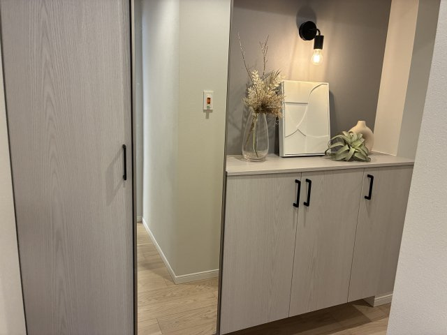 鷺沼スタードエリングの玄関|玄関収納