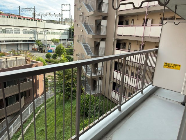 鷺沼スタードエリングのバルコニー