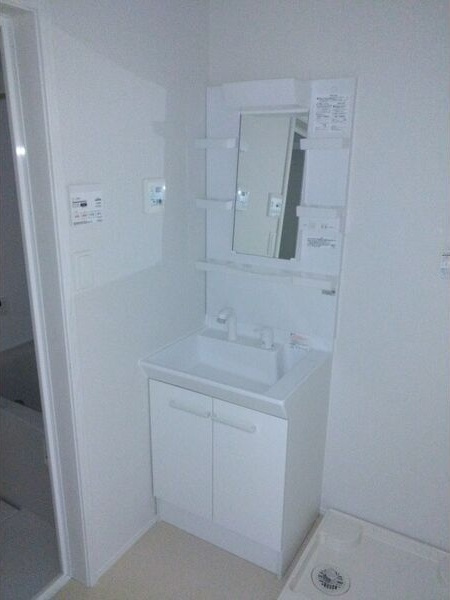 ソレイユ桜町の洗面所