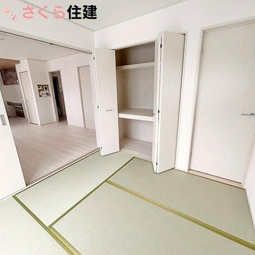 矢板市木幡　1号棟の内装|和室もあるので来客時もお泊りできますね♪