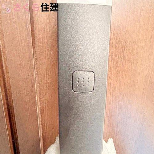 矢板市木幡　1号棟の玄関|スマートキー搭載で荷物を持ったままでも楽々開閉♪