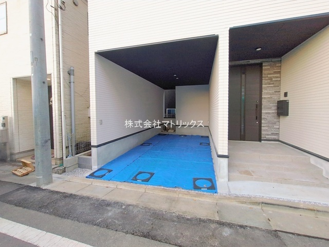 板橋区桜川2丁目　城北中央公園3分　緑豊かな街並み　限定1棟の駐車場