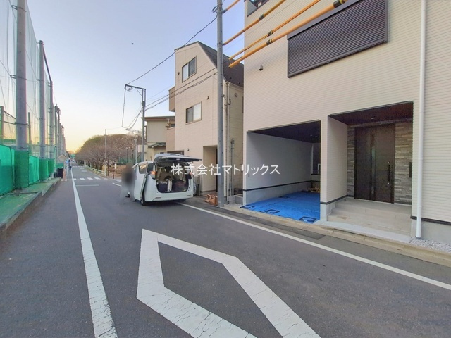 板橋区桜川2丁目　城北中央公園3分　緑豊かな街並み　限定1棟の前面道路含む現地写真