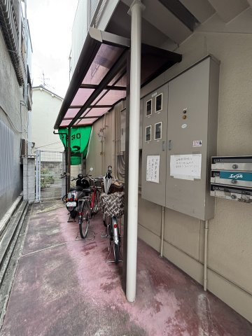 中尾コーポのロビー