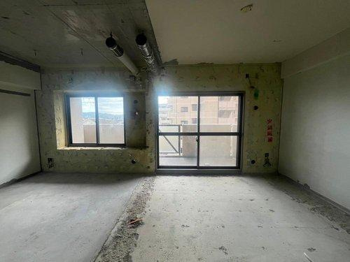 ジュネス楠台の内装|現在スケルトンとなっております。