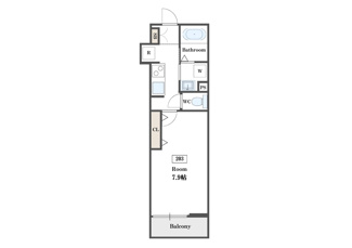 【間取り】 | A・Z Residence津田沼Ⅲ