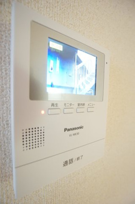 【セキュリティ】 | パークハイムB | ※同物件・反転タイプの写真です。
