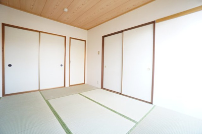 【和室】 | パークハイムB | ※同物件・反転タイプの写真です。