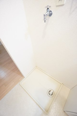 【洗面所】 | パークハイムB | ※同物件・反転タイプの写真です。