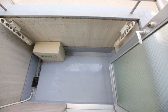 リタ森下のバルコニー