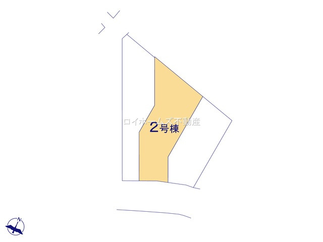 【区画図】 | 岡崎市赤渋町字上郷中48『仲介料無料』新築戸建て | 2号棟