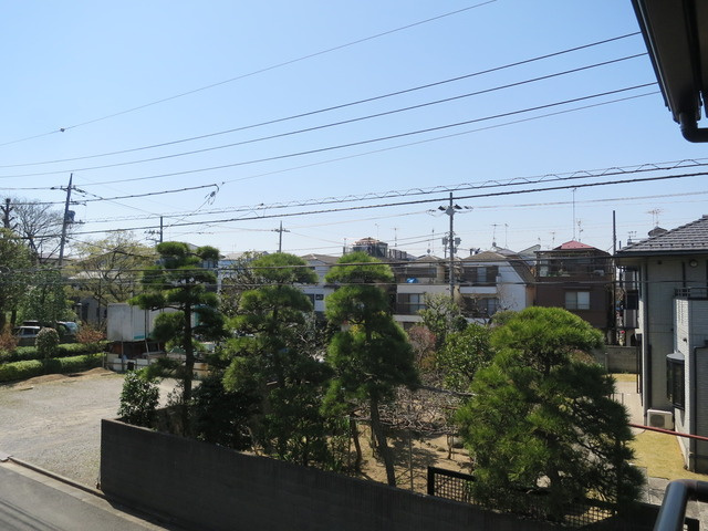 グレースハイムの展望|バルコニーからの景色です♪