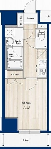 Ｎ－ｓｔａｇｅ亀戸の間取り