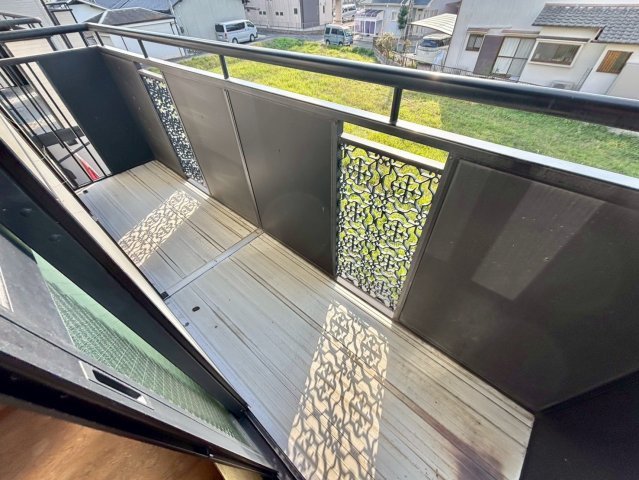 ハイムエルピスⅠのバルコニー