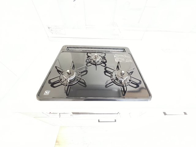 奈良市押熊町のキッチン|3口ガスコンロ