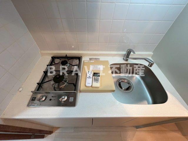 プレサンス難波幸町　BRAVI不動産のキッチン|【プレサンス難波幸町】きれいなキッチンです