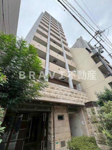プレサンス難波幸町　BRAVI不動産の外観|【プレサンス難波幸町】落ち着いた雰囲気の外観です