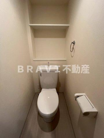 プレサンス難波幸町　BRAVI不動産のトイレ|【プレサンス難波幸町】トイレもきれいです