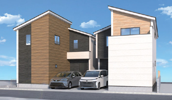 練馬区大泉学園町4丁目　21帖超リビング　ZEH水準住宅　全3棟