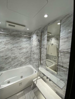 【浴室】 | グランフォルトゥーナ浜田山 | 追い焚き機能、浴室乾燥機付きバス。