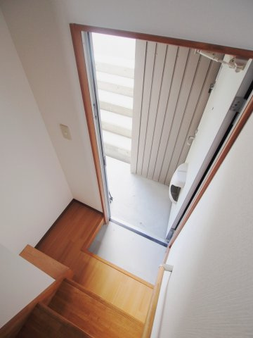 リバーサイド中野東の玄関