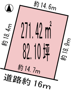 【土地図】 | 各務原市尾崎北町５丁目