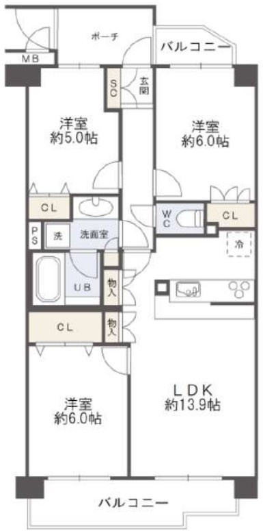 コスモ和泉多摩川の画像