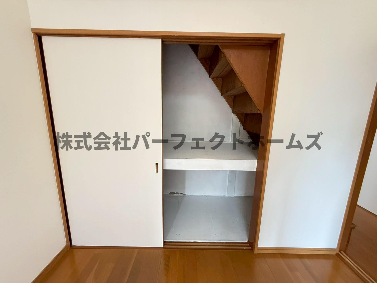 宮之阪3丁目戸建　賃貸の収納|収納のためのスペースです