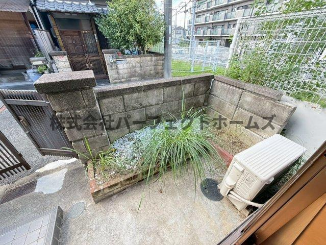 宮之阪3丁目戸建　賃貸の庭|お庭です