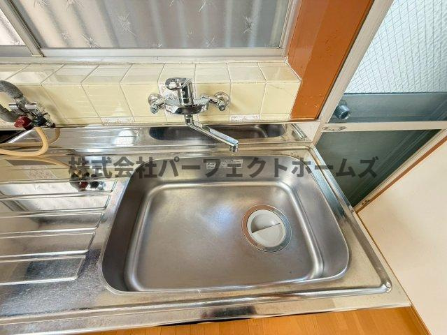 宮之阪3丁目戸建　賃貸のキッチン|使いやすいキッチンです