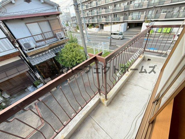 宮之阪3丁目戸建　賃貸のバルコニー|バルコニーがあります