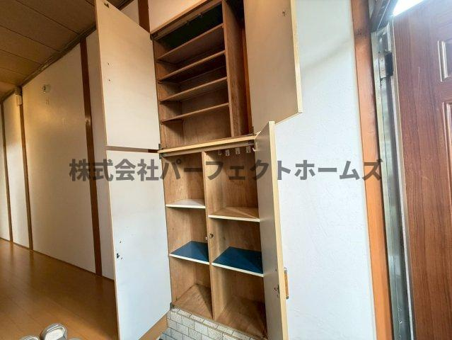 宮之阪3丁目戸建　賃貸の収納|ちょっとした収納スペースも充実しています
