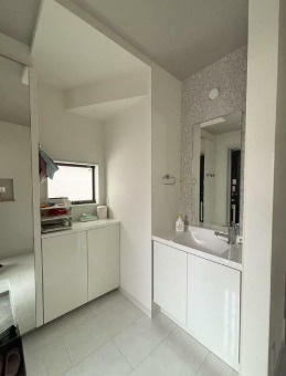 【独立洗面台】 | 下井草賃貸戸建 | 嬉しい独立洗面台付き。